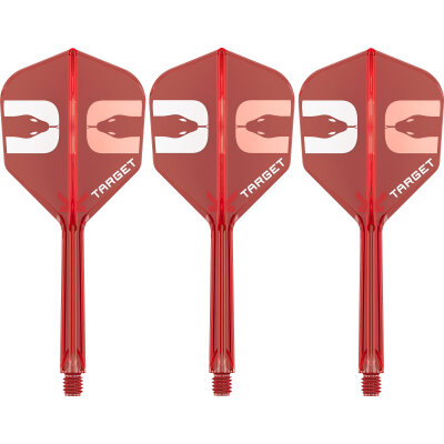 Target Dart K-Flex Flight- Schaftsystem Nathan Aspinall The Asp patentierten Twist-System Standard Nr.6 M Mittel