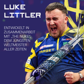 Target Steel Darts SWISS Point Luke Littler Edge 95% The Nuke Steeltip Dart Steeldart 23 g