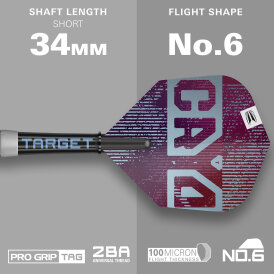 Target Soft Darts Cryo 12 90% Tungsten Softtip Darts Softdart 21 g