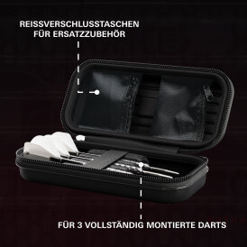 Target Dart Takoma Ghost Nathan Aspinall Darttasche Dartcase Dartbox Takoma Wallet