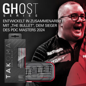 Target Dart Takoma Ghost Stephen Bunting Darttasche...