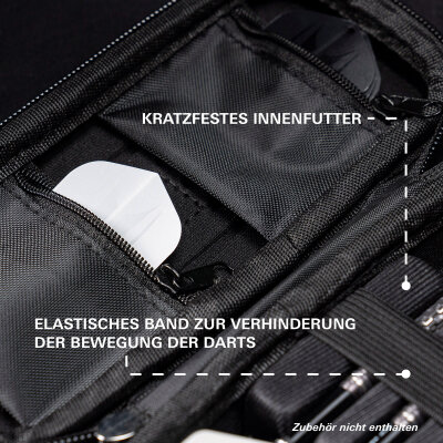 Target Dart Takoma Ghost Raymond van Barneveld Darttasche Dartcase Dartbox Takoma Wallet