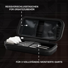 Target Dart Takoma Ghost Raymond van Barneveld Darttasche Dartcase Dartbox Takoma Wallet