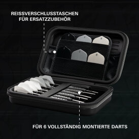 Target Dart Takoma XL Ghost Rob Cross Darttasche Dartcase Dartbox Takoma Wallet