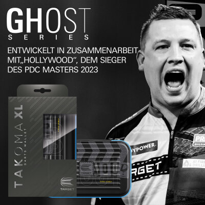 Target Dart Takoma XL Ghost Chris Dobey Darttasche Dartcase Dartbox Takoma Wallet