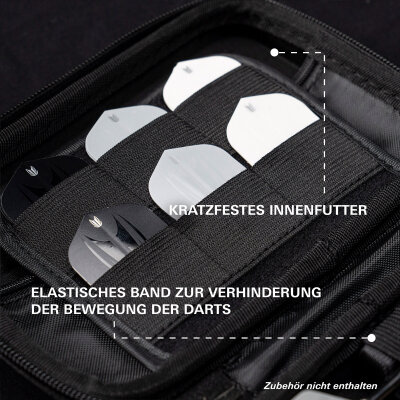 Target Dart Takoma XL Ghost Chris Dobey Darttasche Dartcase Dartbox Takoma Wallet