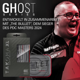 Target Dart Takoma XL Ghost Stephen Bunting Darttasche...