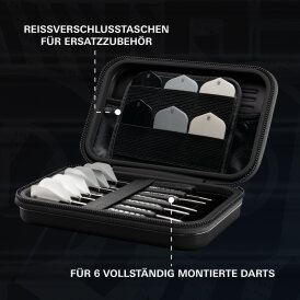 Target Dart Takoma XL Ghost Phil Taylor Darttasche Dartcase Dartbox Takoma Wallet