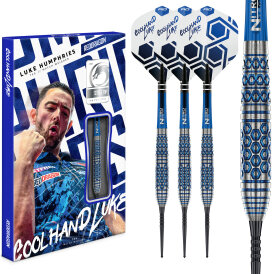 Red Dragon Steel Darts Luke Humphries Cool Hand TX5 90% Tungsten Steeltip Dart Steeldart 25 g
