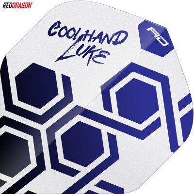 Red Dragon Pro Player Premium Luke Humphries Coolhand TX5 Blue Standard Dart Flight 2025