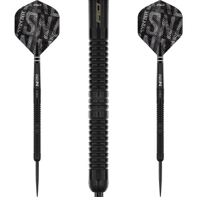 Red Dragon Steel Darts Peter Wright Black Mamba 90% Tungsten Steeltip Dart Steeldart 22 g