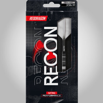 Red Dragon Steel Darts Recon Tapered Barrel 90% Tungsten Steeltip Dart Steeldart
