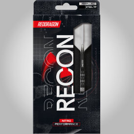 Red Dragon Steel Darts Recon Parallel Barrel 90% Tungsten Steeltip Dart Steeldart 22 g