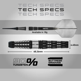 Red Dragon Soft Darts Recon Torpedo Barrel 90% Tungsten Softtip Dart Softdart 20 g