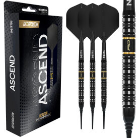 Red Dragon Soft Darts Ascend Parallel Barrel 90% Tungsten...