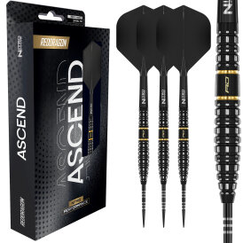 Red Dragon Steel Darts Ascend Torpedo Barrel 90% Tungsten Steeltip Dart Steeldart 23 g