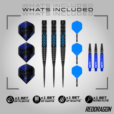 Red Dragon Steel Darts Amp Tapered Barrel 90% Tungsten Steeltip Dart Steeldart