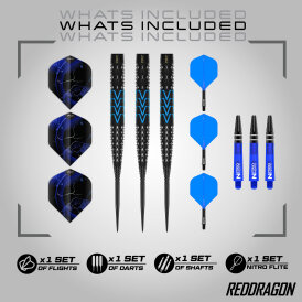 Red Dragon Soft Darts Amp Tapered Barrel 90% Tungsten Softtip Dart Softdart 20 g