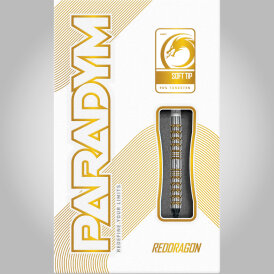 Red Dragon Soft Darts Paradym Gold Parallel Barrel 90% Tungsten Softtip Dart Softdart 20 g
