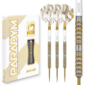 Red Dragon Steel Darts Paradym Gold Parallel Barrel 90% Tungsten Steeltip Dart Steeldart 22 g
