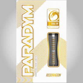 Red Dragon Steel Darts Paradym Gold Parallel Barrel 90% Tungsten Steeltip Dart Steeldart 26 g