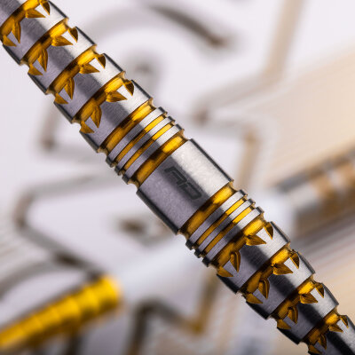 Red Dragon Steel Darts Paradym Gold Torpedo Barrel 90% Tungsten Steeltip Dart Steeldart