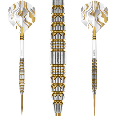 Red Dragon Steel Darts Paradym Gold Torpedo Barrel 90% Tungsten Steeltip Dart Steeldart 23 g
