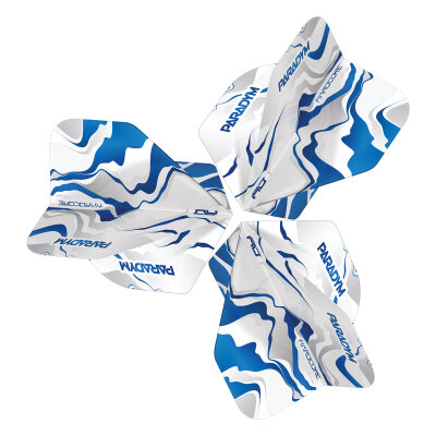 Red Dragon Flights Hardcore Premium Paradym Dart Flight Dartflights 2025 Paradym Blau