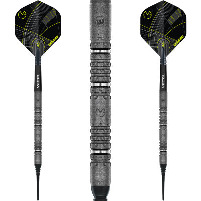 Winmau Soft Darts MvG Michael van Gerwen Signature Edition Dart 90% Tungsten Softtip Dart Softdart 20 g