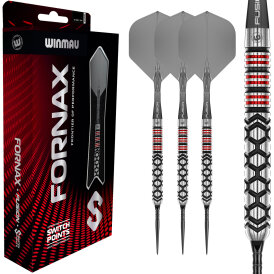Winmau Steel Darts Switch Point Fornax Parallel 90% Tungsten Steeltip Dart Steeldart 24 g