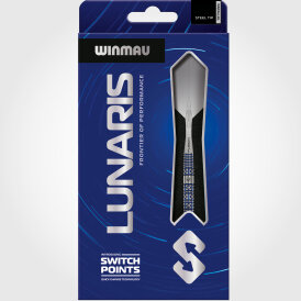 Winmau Steel Darts Switch Point Lunaris Parallel 90% Tungsten Steeltip Dart Steeldart