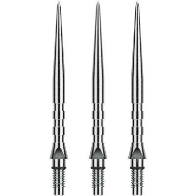 Winmau Steel Tip Switch Point Dart Wechsel- Spitzen Schraubspitzen Groove Silber Groove 26 mm