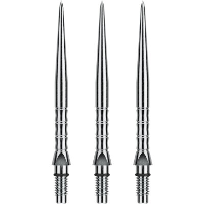 Winmau Steel Tip Switch Point Dart Wechsel- Spitzen Schraubspitzen Wave Silber Wave 26 mm