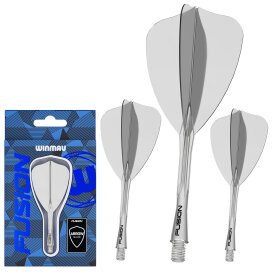 Winmau Dart Fusion Arrow Flight- Schaftsystem Arrow Intermediate Klar