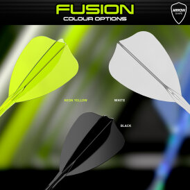 Winmau Dart Fusion Arrow Flight- Schaftsystem Arrow M Mittel Klar