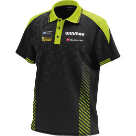 Winmau Darts MvG Michael van Gerwen Stage Polo Tour Shirt Matchshirt Dart Shirt Player Shirt Trikot Design 2025 Größe XL