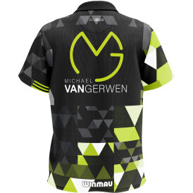 Winmau Darts MvG Michael van Gerwen Fan Edition Polo Dart Shirt Player Shirt Trikot Design 2025