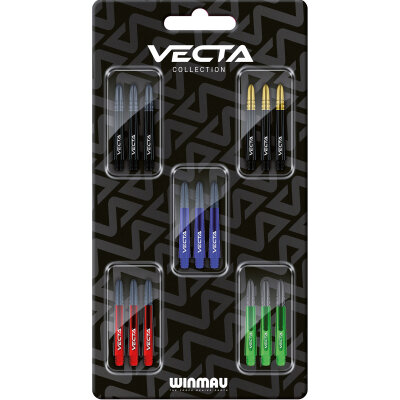 Winmau Vecta Shaft Collection Shaft Composite mit leichtem aluminiumlegierten Top