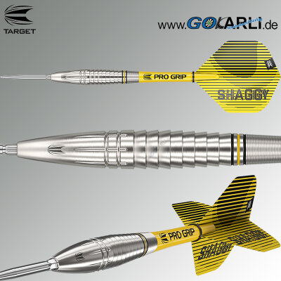 Target Steel Darts SWISS Point Scott Williams G1 90% Tungsten Steeltip Dart Steeldart 25 g / leicht bespielt