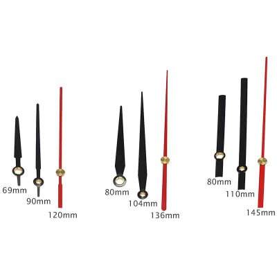 Funkuhrwerk DCF mit 3 Zeigers�tzen aus Kunststoff / Verpackung besch�digt