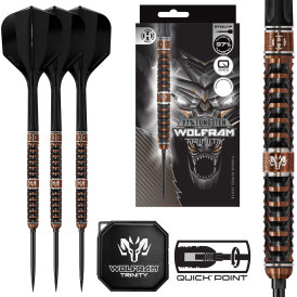Harrows Steel Darts Quick Point Wolfram Trinity 90% Tungsten Steeltip Dart Steeldart 23 g