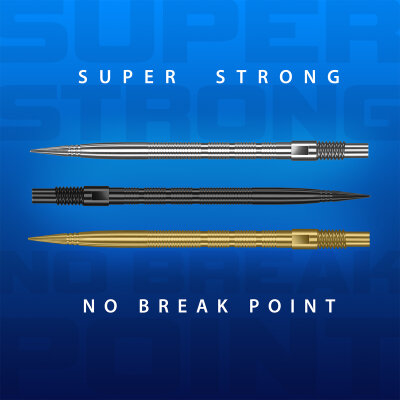 Harrows Steel Tip Quick Point Dart Wechsel- Spitzen Schraubspitzen Smooth, Micro Ridge, HM Grip verschiedene L�ngen und Farben