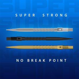 Harrows Steel Tip Quick Point Dart Wechsel- Spitzen Schraubspitzen Schwarz HM Grip Point 30 mm