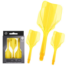 Harrows Dart Solo Flight- Schaftsystem Nr.6 S Kurz Gelb