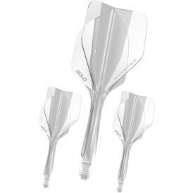 Harrows Dart Solo Flight- Schaftsystem Nr.6 M Mittel Klar