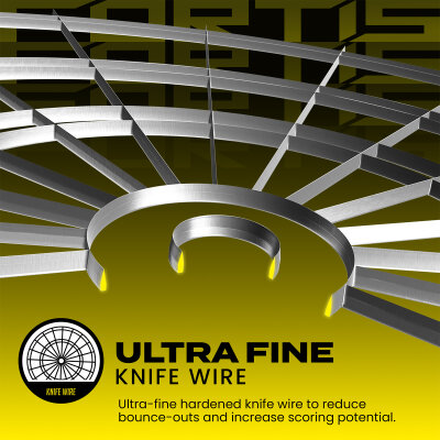 Harrows Dart Fortis Bristle Dart Board Dartboard Turnierboard Dartscheibe