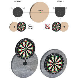 Goat Dart Veil Damping System Schallschutz System für Steeldartboards aller Hersteller