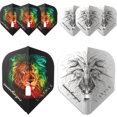L-Style Champagne Signature Dart Flights Dominik Grüllich L1EZ - L1PRO Flight Dartflights