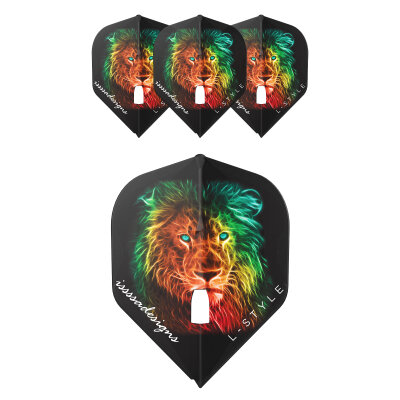 L-Style Champagne Signature Dart Flights Dominik Gr�llich L1EZ - L1PRO Flight Dartflights