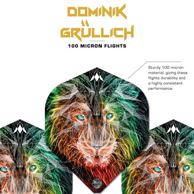 Mission Darts Dartflights Dominik Gr�llich Domi Std. Nr.2 Dart Flights 2025